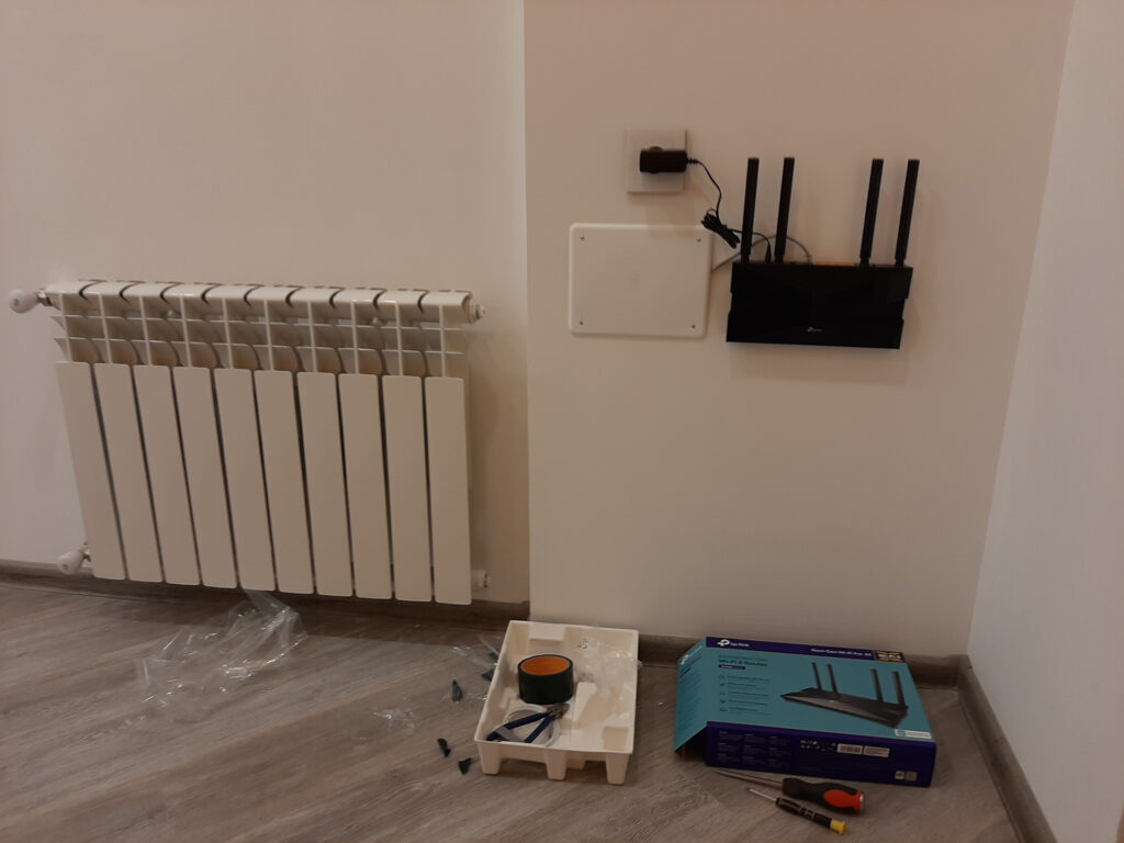 Router ve modem qurasdirilmasi